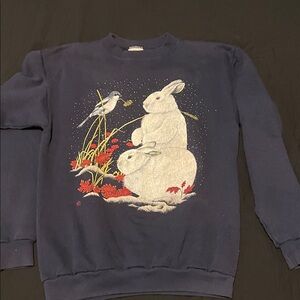 Vintage rabbit crewneck